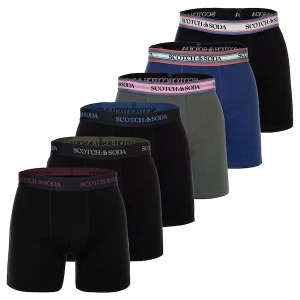 Foto van product SCOTCH & SODA Boxershorts donkerblauw / antraciet / donkergrijs / donkergroen / zwart