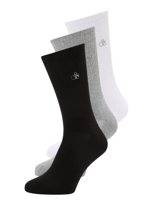 Foto van product SCOTCH & SODA Sokken grijs / rookgrijs / zwart / wit