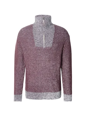 Foto van product SCOTCH & SODA Trui grijs gemêleerd / lila