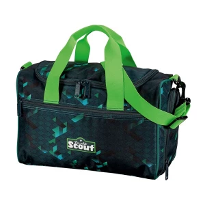 Foto van product SCOUT Sporttas groen / donkergroen / zwart / wit