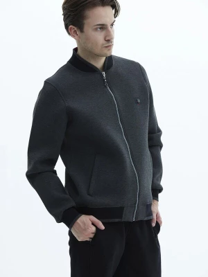 Foto van product SCR. Sweatvest 'SEM' donkergrijs
