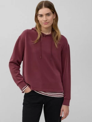 Foto van product Scuba hoodie met zijsplitten s.Oliver rood