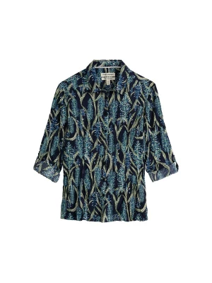 Foto van product Seasalt Cornwall Blouse 'Larissa' donkerblauw / geel