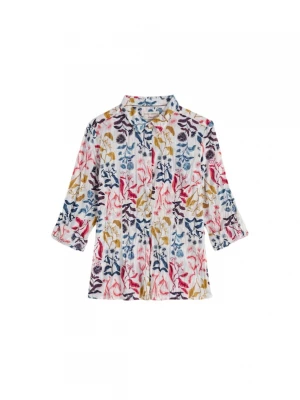 Foto van product Seasalt Cornwall Blouse 'Larissa' marine / geel / rood / wit