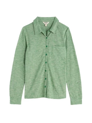 Foto van product Seasalt Cornwall Blouse 'Teasel Head' lichtgroen / wit