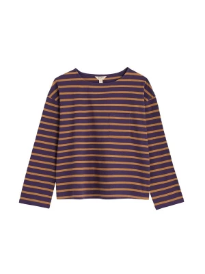 Foto van product Seasalt Cornwall Shirt 'Beach Boat' mosterd / lila