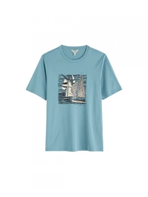 Foto van product Seasalt Cornwall Shirt 'Midwatch' lichtblauw / zwart / wit