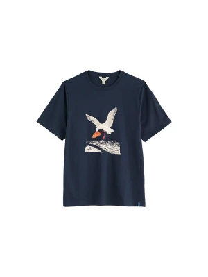 Foto van product Seasalt Cornwall Shirt 'Midwatch' navy / oranje / wit