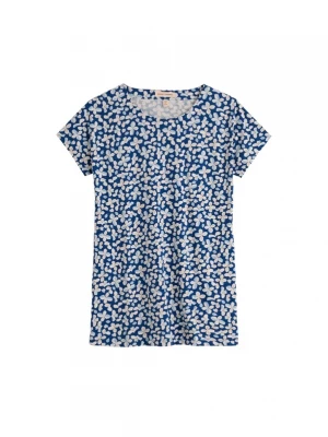 Foto van product Seasalt Cornwall Shirt 'Ocean Gaze' blauw / marine / oranje / wit