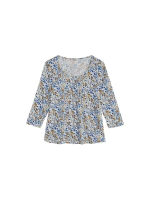 Foto van product Seasalt Cornwall Shirt 'Penhollow' blauw / bruin / wit