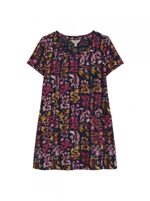 Foto van product Seasalt Cornwall Shirt 'Screenprint' marine / donkergeel / magenta / lichtroze