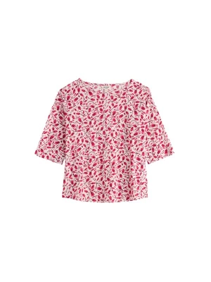 Foto van product Seasalt Cornwall Shirt 'Tremayne Quay' bessen / pink / wit