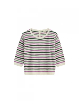 Foto van product Seasalt Cornwall Trui 'Knavock' sand / groen / riet / lila