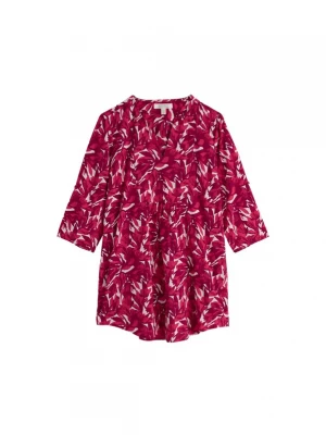 Foto van product Seasalt Cornwall Tuniek 'Op Art' pink / wit
