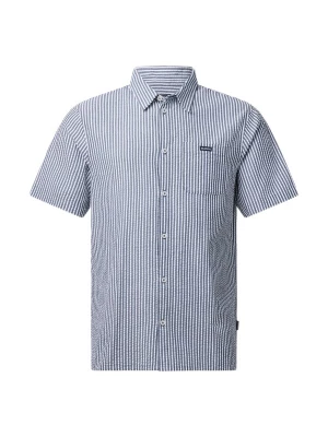 Foto van product Seaside Overhemd 'Seersucker' navy