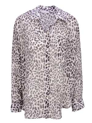 Foto van product Seasons of April Blouse 'Eileen' lichtbeige / zwart