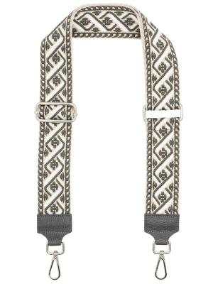 Foto van product Seasons of April Riem 'AA' donkergrijs / wit