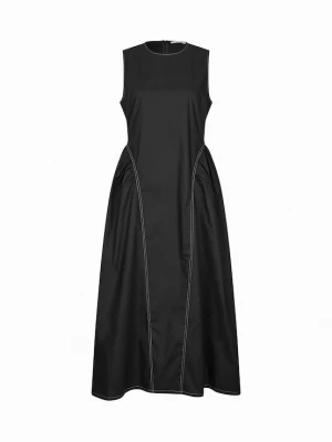 Foto van product SECOND FEMALE Jurk 'Larkini' zwart / wit