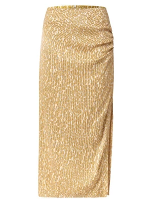 Foto van product SECOND FEMALE Rok beige / geel / zwart