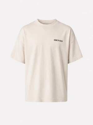 Foto van product Seek 'n Hide Shirt 'Natural Raw Oversized Tee' natuurwit