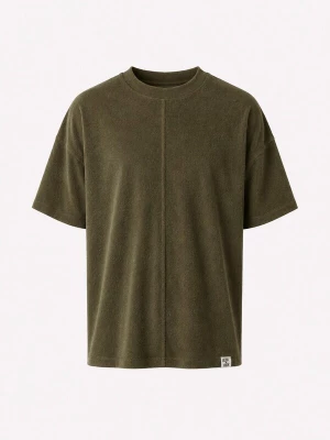 Foto van product Seek 'n Hide Shirt 'Oversized Towel Tee' donkergroen