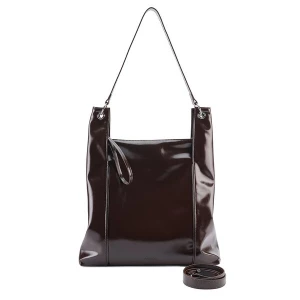 Foto van product Seidenfelt Schoudertas 'Delary' chocoladebruin