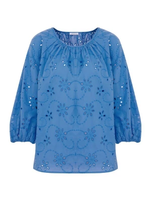 Foto van product SEIDENSTICKER Blouse 'Schwarze Rose' royal blue / koningsblauw