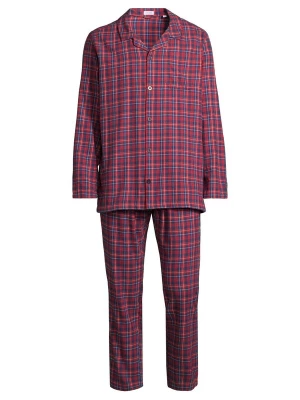 Foto van product SEIDENSTICKER Pyjama lang 'Soft Flannel' rood