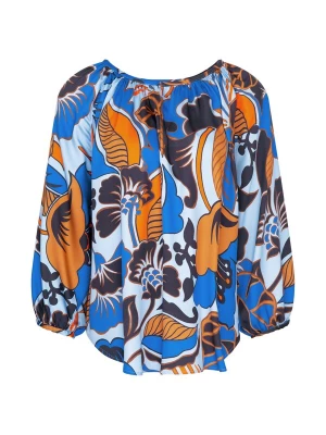 Foto van product SEIDENSTICKER Tuniek blauw / oranje / rood / wit