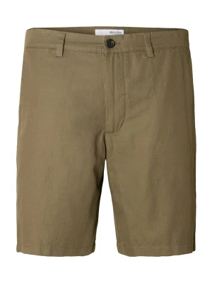 Foto van product SELECTED Broek 'SLHMILES' olijfgroen