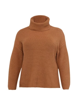 Foto van product Selected Femme Curve Trui 'SELMA SEFIKA' cognac