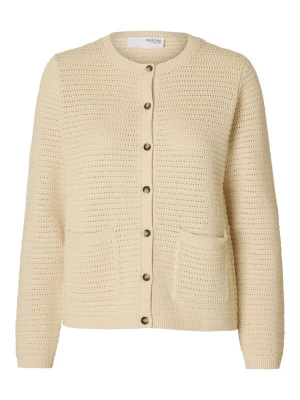 Foto van product SELECTED Gebreid vest 'SLFVinna' beige / bruin