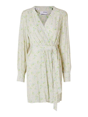 Foto van product SELECTED Jurk 'MINNA-ALVA' beige / lichtblauw / groen