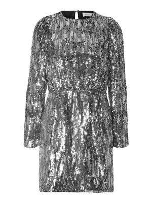 Foto van product SELECTED Jurk 'SLFARI-COLYN' zilver