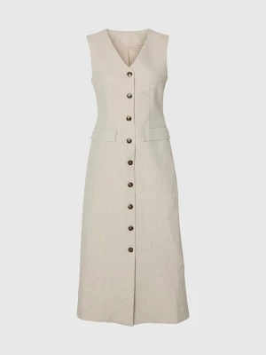 Foto van product SELECTED Jurk 'SLFVENJA SUN' taupe