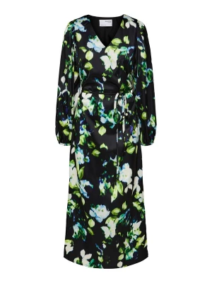 Foto van product SELECTED Jurk 'Solaia' blauw / groen / zwart