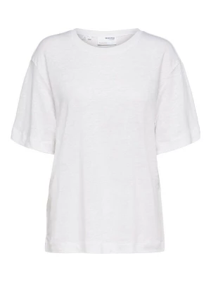 Foto van product SELECTED Oversized shirt 'Vilja' wit gemêleerd