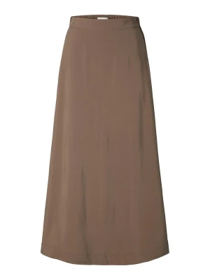 Foto van product SELECTED Rok bruin