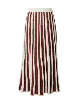 Foto van product SELECTED Rok 'SLFLINA' crème / roestbruin