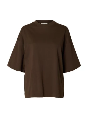 Foto van product SELECTED Shirt 'SLFCOLWOMAN' bruin