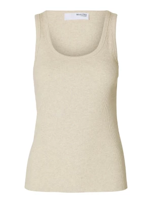Foto van product SELECTED Top 'SLFANNA' beige