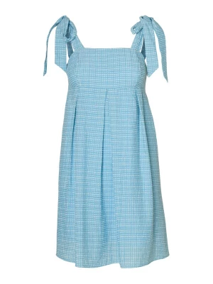 Foto van product SELECTED Zomerjurk 'SLFKAYA' blauw denim / wit