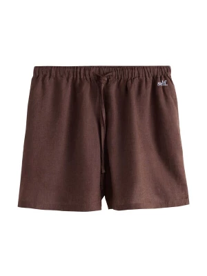 Foto van product self. Broek chocoladebruin