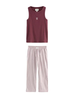 Foto van product self. Pyjama lichtbeige / mauve / cyclaam / rosé