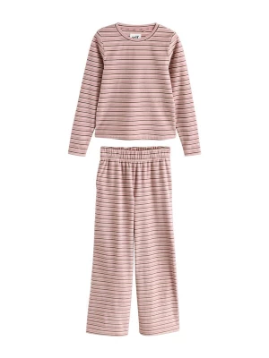Foto van product self. Pyjama rosé / oudroze / wit
