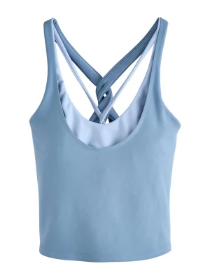 Foto van product self. Top duifblauw / pastelblauw