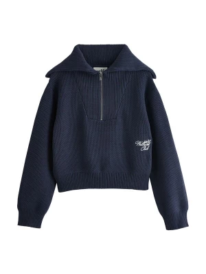 Foto van product self. Trui navy / wit