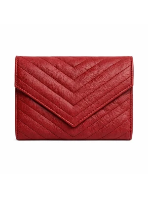 Foto van product Sellenes Clutch 'Valey Red Silver' karmijnrood