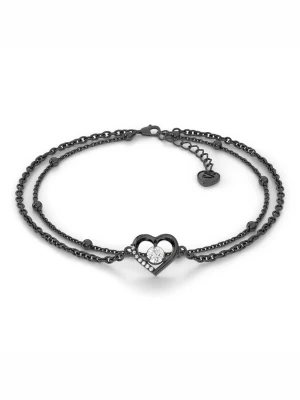 Foto van product SERASAR Armband 'Anklet Heart' zwart