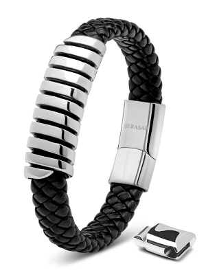 Foto van product SERASAR Armband 'Helix' zilver